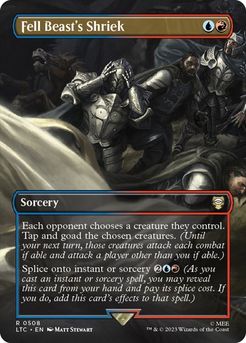 Mtg fell beast shriek - mtg,