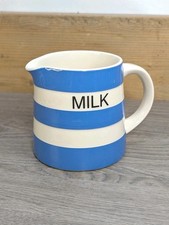 T.G. Green Original Cornishware MILK Jug ~ Vintage Cornish Blue ~ Excellent