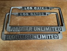 Los Gatos Jaguar Unlimited License Plate Frames