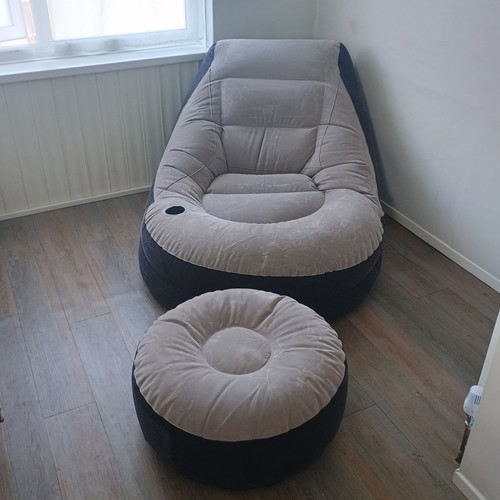 Inflatable chair with cup - chair,