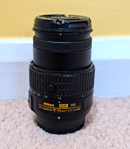 Nikon nikkor 18 55mm - nikon, af-s