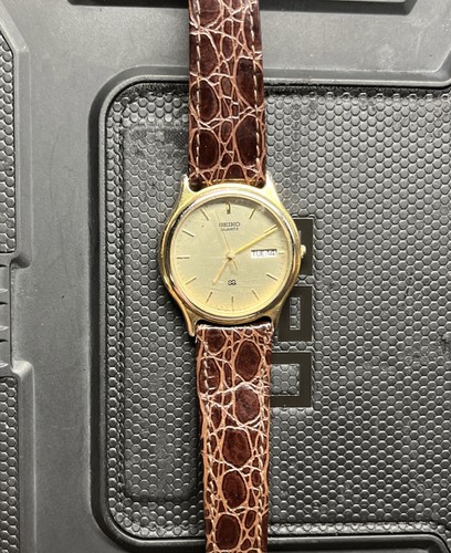 Seiko watch men 34mm - sq,
