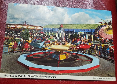 Butlins pwllheli postcard - pwllheli,