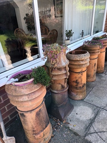 Lovely old chimney pots 4 - 5,