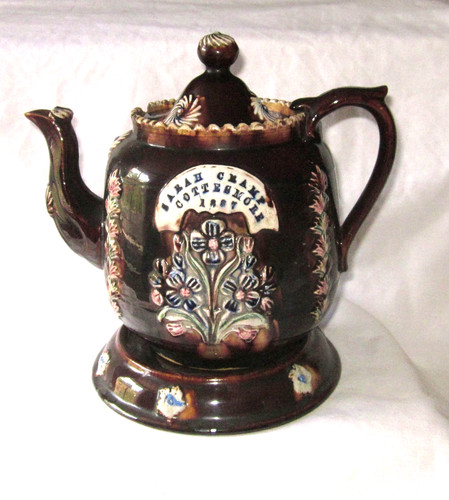 Measham bargeware teapot - bargeware, &