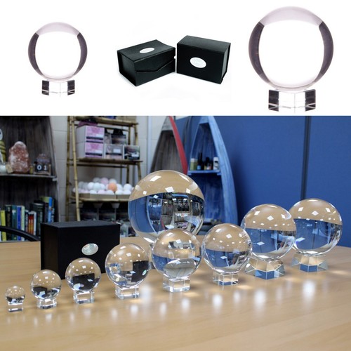 Clear crystal ball various - clear,