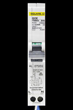 SQUARE D 40 AMP CURVE B 10kA 30mA RCBO TYPE AC QOE 140B03