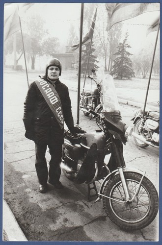 Handsome man helmet - man, a