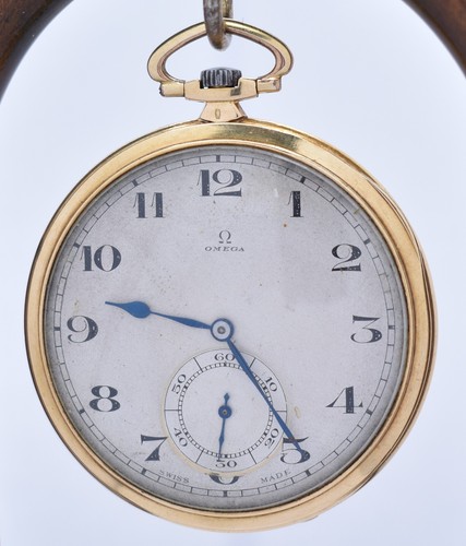 Antique omega 18ct gold - antique,