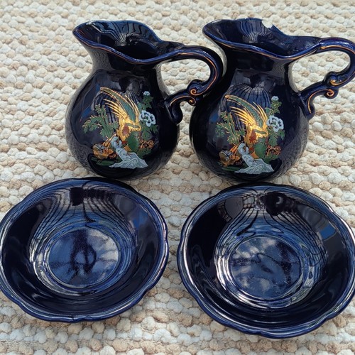 Vintage japanese washbasin set - washbasin,