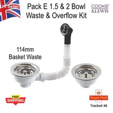 1.5 Waste & Overflow Kit Cooke