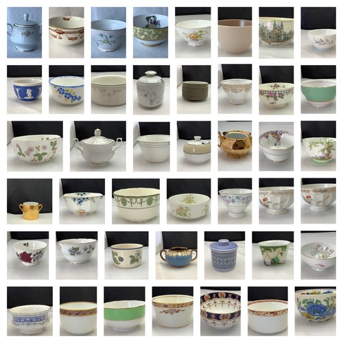 Vintage china sugar bowl - china,