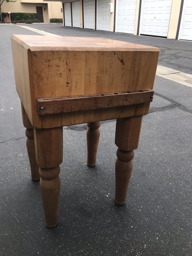 Antique maple wood - wood, butcher
