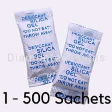 1g Packets of Silica Gel