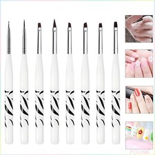 8PCS Nail Art Brush Design Set