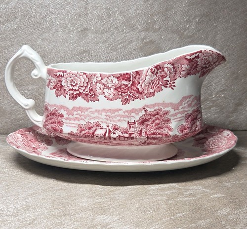 English scenery pink - scenery, gravy