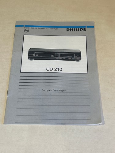 Philips 210 compact disc - philips, cd