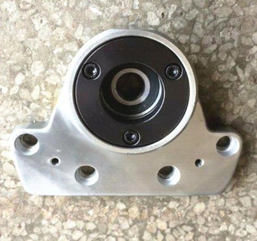 Milling machine axis - x, end