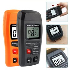 Digital LCD Wood Moisture Meter Detector Tester Wood Firewood Paper Cardboard /
