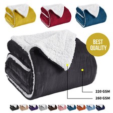 480 GSM Heavy Sherpa Blanket