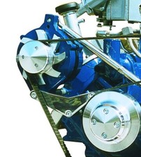 Small Block Ford Alternator Bracket Adjustable 1979-1993 Reverse ROT WP 302 351W