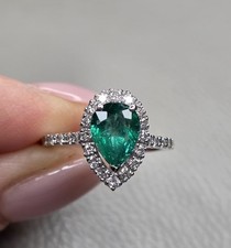 18ct Gold Emerald And Diamond
