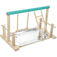  Parrot Stand Pet Exercise Play Standing Toy Cockatiel Playground