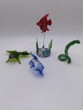 4 x Small Murano Type Glass