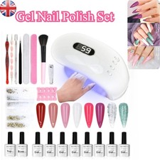Gel Nail Polish Set with 36W