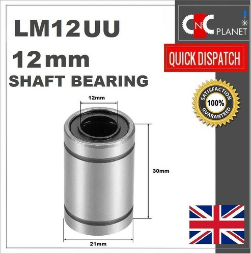Lm12uu 12mm linear shaft - shaft, bar