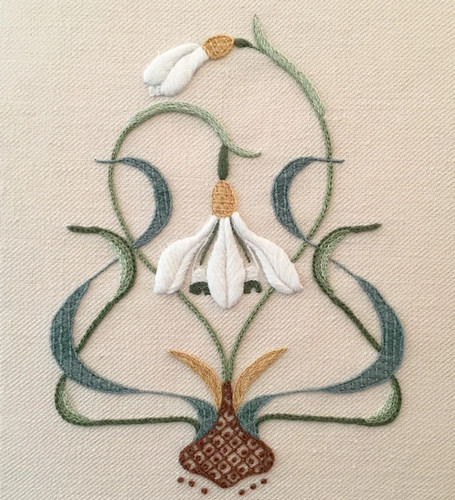 Melbury hill galanthus - hill,