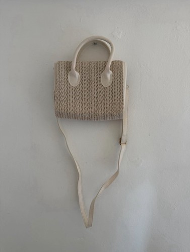 Mini rattan cross body bag - body,