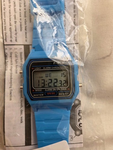 91w digital quartz - wr, 30m