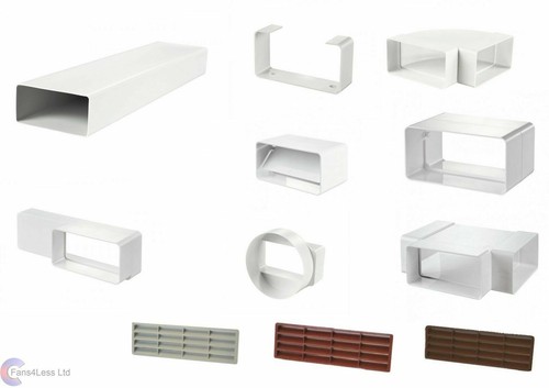 Flat rectangular ducting - flat, x