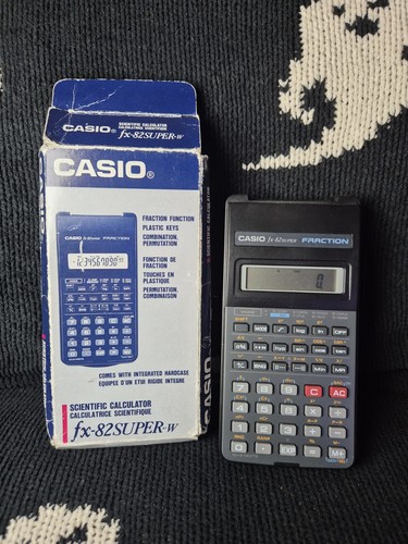 Casio super fraction - super,
