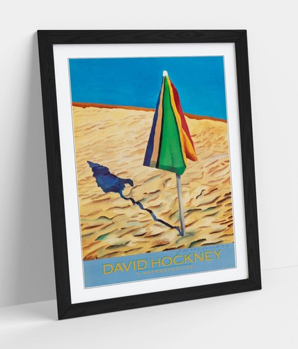 Beach umbrella david hockney - umbrella,,