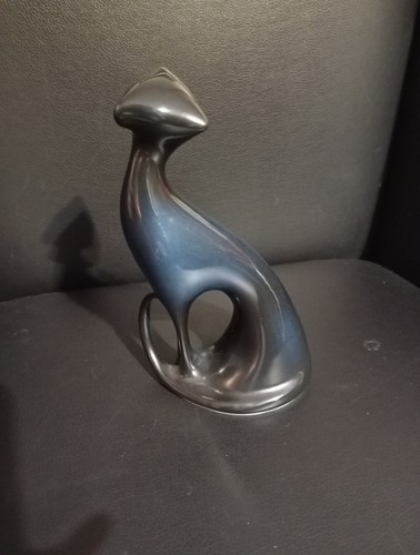 Vintage figure sitting cat - figure, of