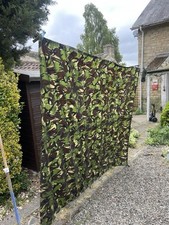 British Army Issue Basha / Shelter DPM + Mesh Stuff Sack Military Bushcraft