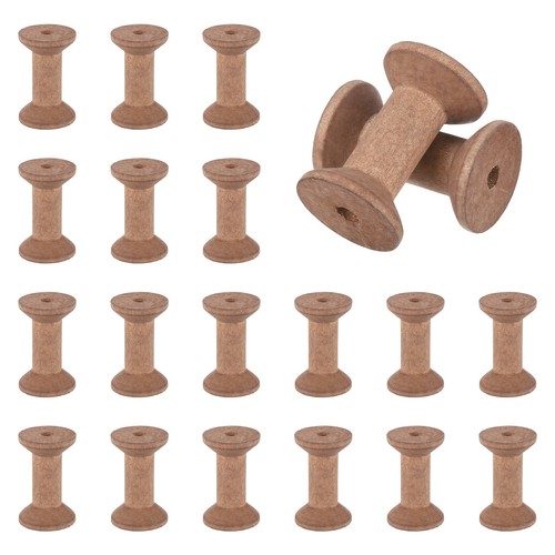 20pcs wooden spools crafts - spools, of