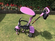 SmarTrike Smart Trike Safari Premium Pink 4-in-1 Trike for Toddler & Kids