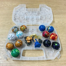Bakugan Armored Alliance Series Toy Figures in Storage Carry Case Bundle