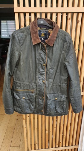 Quality joules wax jacket size - joules,