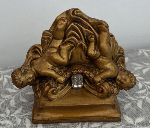 Vintage plaster cherubs - vintage,