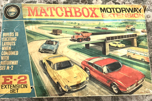 Vintage matchbox motorway - vintage,