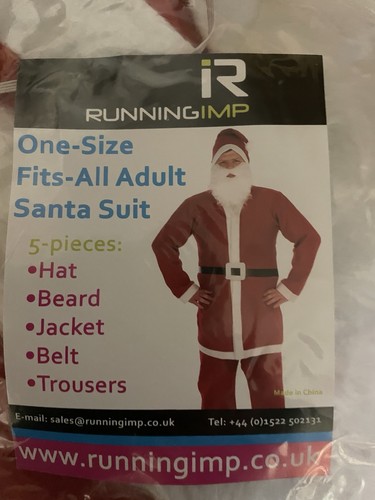 Running imp adult santa - adult,