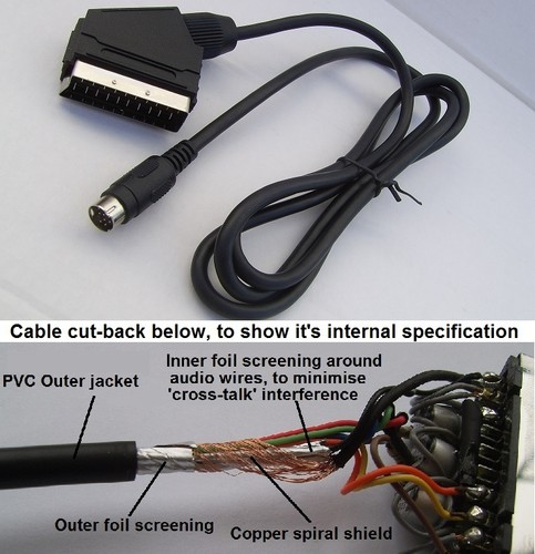 Rgb scart lead - rgb,