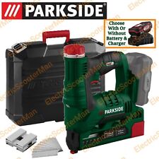 Parkside 20V Cordless Stapler Nailer Tacker - Optional For 2Ah Battery & Charger