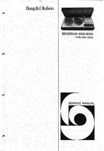 Service manual instruction - manual,