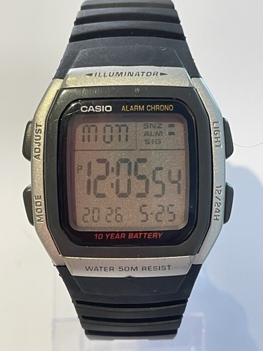 Casio illuminator 96h men - w-96h, men's