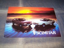 Top Rarity Gorgeous 1981 Reliant Scimitar GTE GTC BROCHURE!!!